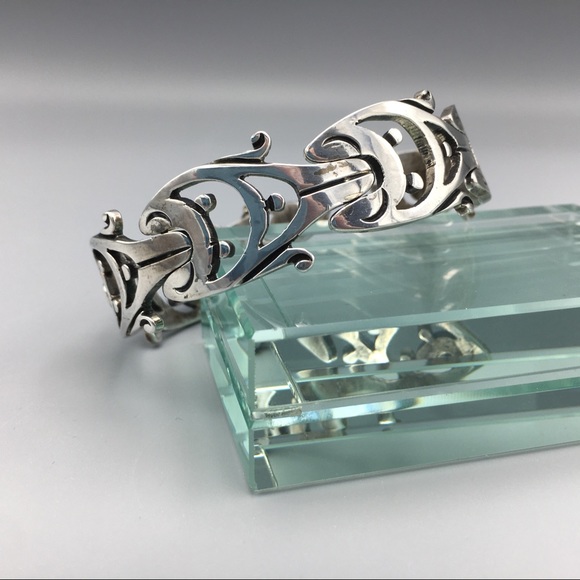 Vintage Other - VINTAGE 925 Bracelet TAXCO JS J. Sotelo Mexico 60g